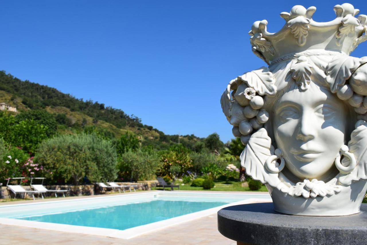 Taormina Villa Ibiscus Alcantara Gaggi Exterior photo